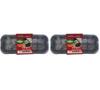 Vilmorin 3990626 Mini Kit de Serre Souple + 10 Pastilles Fibre de Coco Tout-en-Un (Lot de 2)