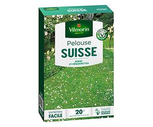 Vilmorin 4466912 Pelouse Suisse Pâquerettes, Vert, 5.8000000000000007 x 14.5 x 22 cm