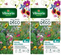 Vilmorin 5862842 Fleur mellifère Multicolore 9 x 0.5 x 16 cm (Lot de 2)