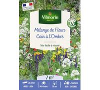 VILMORIN-5868447 Mélange de fleurs 7 m² - Coin à l'ombre