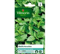 Vilmorin 5873246 Pack de Graines Basilic Marseillais Extrêmement Parfumé