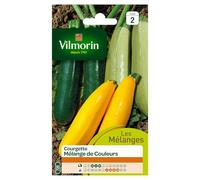 Vilmorin Courgette Mélange de Couleurs | Courgette, Graine, Semence, Jardin, Légume, Fleur, Potager, Fruit, Vilmorin, Qualité