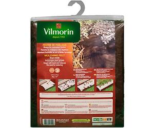 Vilmorin - Feutre de Paillage 1.6 m x 5 m - Marron