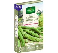 Vilmorin Fève d Aguadulce a très Longue cosse Boite série 20m, Vert
