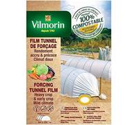 Vilmorin - Film Tunnel de Forçage 2 m x 4 m - Farine de Céréales - Épaisseur 20µm -100% Biodégrable