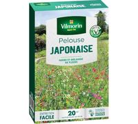 VILMORIN Semences de pelouse Japonaise - Mélange fleurs annuelles - Boîte de 500 g