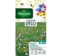 Vilmorin Gazon Japonais Fleur Multicolore 4 m²