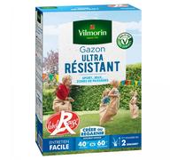 Vilmorin - Gazon Ultra Résistant Vert, 1 kg (4462414)
