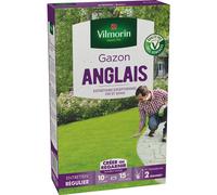 VILMORIN-Graines de gazon à semer anglais Label Rouge Vilmorin - en étui de 250 g