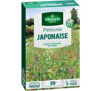 Vilmorin 4466812 Pelouse Japonaise Mel Fleurs Annuelles, Vert, 5.80 x 14.5 x 22 cm