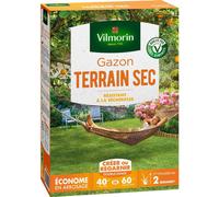 VILMORIN-Graines de gazon à semer pour terrain sec Vilmorin - 1 kg