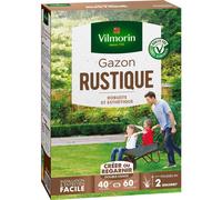 VILMORIN-Graines de gazon à semer rustique Vilmorin - 1 kg