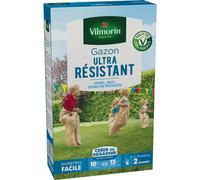 VILMORIN-Graines de gazon à semer ultra résistant Label Rouge Vilmorin - en étui de 250 g