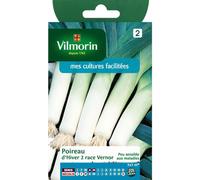 VILMORIN-Graines de poireau hiver race vernor Vilmorin - graines à semer