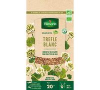 Vilmorin - Graines de Trefle Blanc BIO, sachet de 60 grs