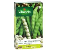 VILMORIN Haricot Coco nain Blanc précoce Sachet de graines