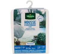 Vilmorin Housse d'Hivernage 1,3 m x 1,6 m Blanc (x2)