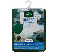 Vilmorin jardin -VH25009-HOUSSE HIVER VERT REC S VLPP REC 30G-M2 VERT 0.8 X 0.8M