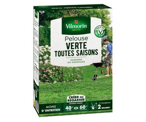 VILMORIN-Kit pour pelouse verte toute l'année pour 40 à 60 m² - 1 kg