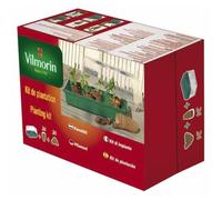 Vilmorin Kit Serre Rigide + 24 Godets Fibre De Coco 6cm + 24 Pastilles De Fibre De Coco Compressée - L38 X H24 X L18 Cm