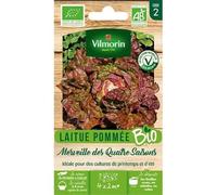 Vilmorin - Sachet de graines Laitue Pommée Merveille des 4 Saisons BIO