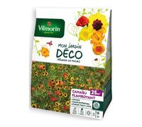 VILMORIN-Mélange de fleurs Camaieu Flamboyant 25m2