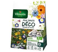 Vilmorin 5867307 Pack de Graines Mélange de Fleurs Coin de Rocaille 7 m²