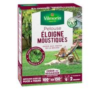 Vilmorin Pelouse Éloigne Moustique 2,5 kg | Composée de mélisse et de graminées, répulsif naturel moustique, créer ou regarnir, 1ères pousses en 2 semaines