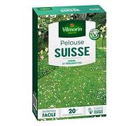 Vilmorin – Pelouse Suisse Pâquerettes – Vert – 5,8 x 14,5 x 22 cm
