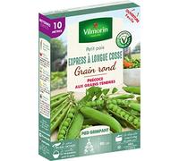 Vilmorin Pois Express a Longue cosse Boite série 10m, Vert