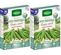 Vilmorin Pois Petit Provençal boite série 20m (Lot de 2)