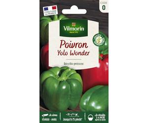Vilmorin : Poivron Yolo Wonder
