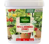 VILMORIN Seau Terreau spécial pots et jardinières légumes 5 L