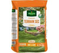 Vilmorin 4460517 Gazon Terrain Sec, Vert, 10 kg