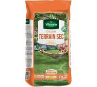Vilmorin 4460516 Gazon Terrain Sec, Vert, 5 kg