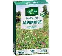 Vilmorin 4466812 Pelouse Japonaise Mel Fleurs Annuelles, Vert, 5.80 x 14.5 x 22 cm