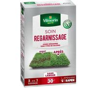 VILMORIN Semences pour soins et regarnissage universel de gazon - 2 en 1 - 500 g