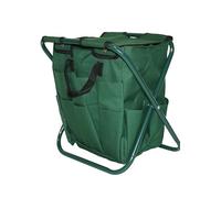 Vilmorin - Tabouret Pliant de Jardin 39 x 29 x 41 cm - Transport Petits Outils - Sac Détachable - Assise (100 Kg)