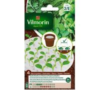 VILMORIN Tapis graines 4 plantes aromatiques - 4 x Ø10 cm