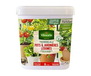 Vilmorin Terreau Potager, Jardinière Légumes en Seau 5L