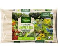 Vilmorin Terreau Universel 5 L | Substrat de qualité supérieure, large gamme de cultures, légumes et fleurs, favorise la croissance