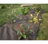 VILMORIN - Toile de Paillage Tissée 1,05 m x 20 m - En Polypropylène 90 g/m² - Favorise la Croissance des Fleurs, Haies, Arbustes - Stoppe les Mauvaises Herbes - Limite l'Arrosage - Protège le Sol