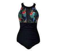 Viloree Maillots de Bain 1 Pièce Femme Amincissant Bikini Grande Taille Monokini Push up
