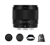 VILTROX 15 mm F1.7 XF Objectif pour Fuji, AF Ultra Wide Angle Autofocus APS-C XF Objectif Compatible avec Fujifilm X-Mount X-A7 X-E4 X-H1 X-Pro3 X-S10 X-T2 X-T3 X-T4 X-T30 X-H2 X-T5