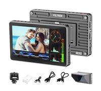 VILTROX 2000Nits Moniteur de champ vidéo, écran tactile de 6 pouces 4Kp30 HDMI sur caméra Moniteur, Full HD 1920 x 1080 outils de surveillance vidéo pour vloggers (DC-X2)