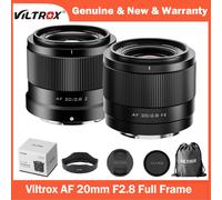 VILTROX 20mm F2.8 AF objectif Ultra grand Angle plein cadre pour appareils photo Sony zve10 II A7CII a6600 a7iv Nikon Z8 Z9 Z6 Z7 Z6 II Z7 II