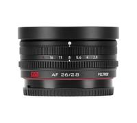 VILTROX 26mm F2.8 Evo FE Full Frame Pancake Objectif pour Sony E, Gris | Objectif Prime Grand Angle Léger Plein Format, Idéal pour le Vlogging, la Photographie de Paysage et d'Intérieur