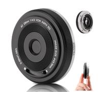 VILTROX 28 mm f4.5 à Monture E Objectif Pancake, Objectif Grand Angle autofocus Plein Cadre Ultra Fin pour Sony à Monture E appareils Photo A7C A7II A7SIII A7III A7RIII A7IV A7RIV A9 A1 FX3 A7RV ZVE1