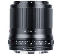 VILTROX 33mm F1.4 Z APS-C Obiettivo Mise au Point Automatique Moteur STM Poids léger Objectif Eye-AF pour Appareil Photo Nikon Z Mount Zfc Modèle Z5 Z6 Z7 Z50 Z6Ⅱ Z7Ⅱ