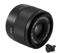 VILTROX 35mm F1.7 E Mount APS-C Autofocus Objectif,AF 35mm f/1.7 E Objectif à Focale Fixe avec Grande Ouverture pour Sony FX3 A7C A7RII A7SII A7II A7RIII A7IV A7RIV A9 A1 ZVE1 A93 A6700 A6600 A6500
